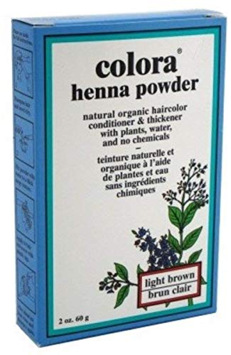 Colora Henna Powder, Light Brown, 2 Ounce (2886300005) - Image 1
