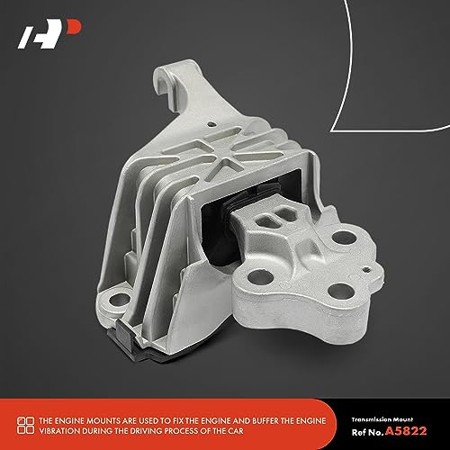 A-Premium 3PCS Engine Motor Mount and Transmission Mount Set Compatible with Dodge Dart 2013 2014 2015 2016 L4 2.0L Naturally Aspirated, Replace# 68081488AH, 68081488AC - Image 4