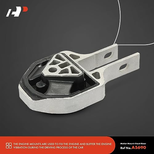 A-Premium 3PCS Engine Motor Mount and Transmission Mount Set Compatible with Dodge Dart 2013 2014 2015 2016 L4 2.0L Naturally Aspirated, Replace# 68081488AH, 68081488AC - Image 5