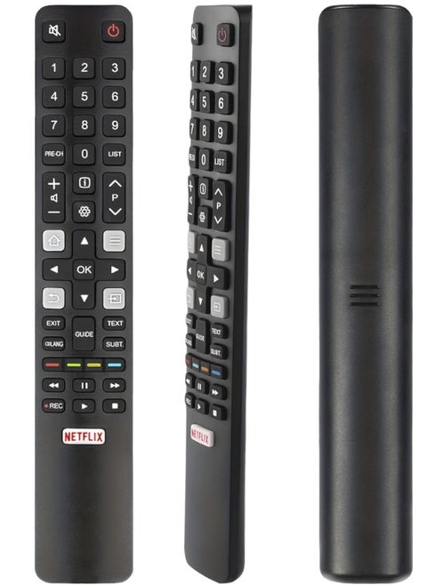Remote Control for TCL Smart TV Compatible with F43S5916 H32S5916 U43P6006 U49P6016 U55P6016 U60P6026 S6000 S6500 Series