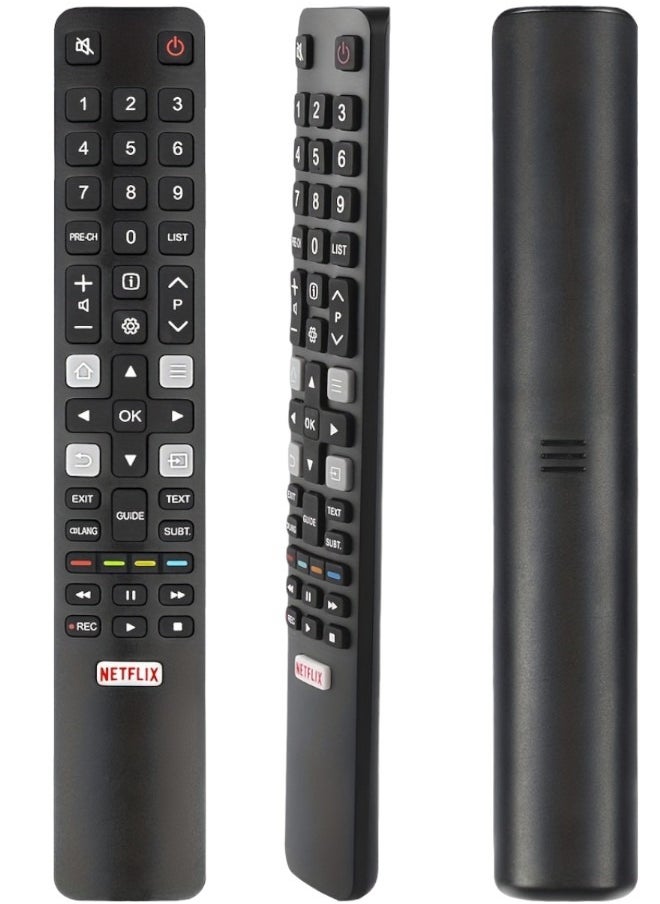 Generic Remote Control for TCL Smart TV Compatible with F43S5916 H32S5916 U43P6006 U49P6016 U55P6016 U60P6026 S6000 S6500 Series  - Image 1