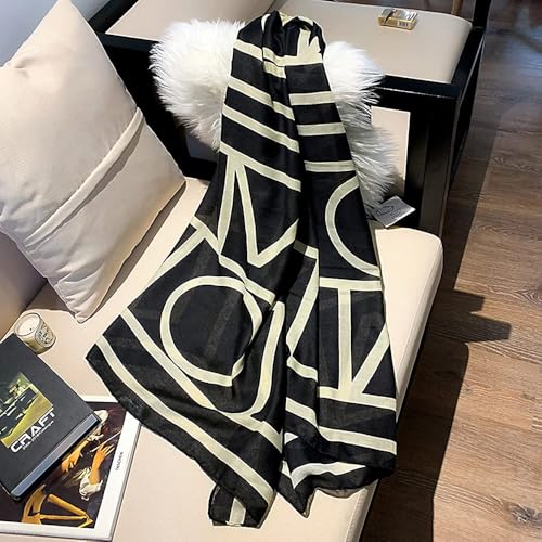 FINIZO Women's Scarves Lady Light Soft Fashion Solid Scarf Wrap Shawl for All Season - Image 2