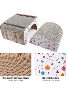 Emily Pets Cat Scratching Cardboard Reversible Pad Cat Scratcher Ball with Removable Cat Scratching Board with Catnip Large Wide Corrugated Lounge Scratchers Board for Indoor Cats - pzsku/ZF93731F1F02DFA6C9469Z/45/_/1736426777/93c4ac47-f2b5-46be-abe6-e3c48789d911