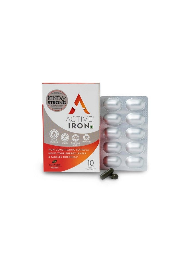 CONYBIO CONYBIO Active Iron Energy Tablets For Energy For Help Support Anergy And Iron (10 tablets)  - Image 5
