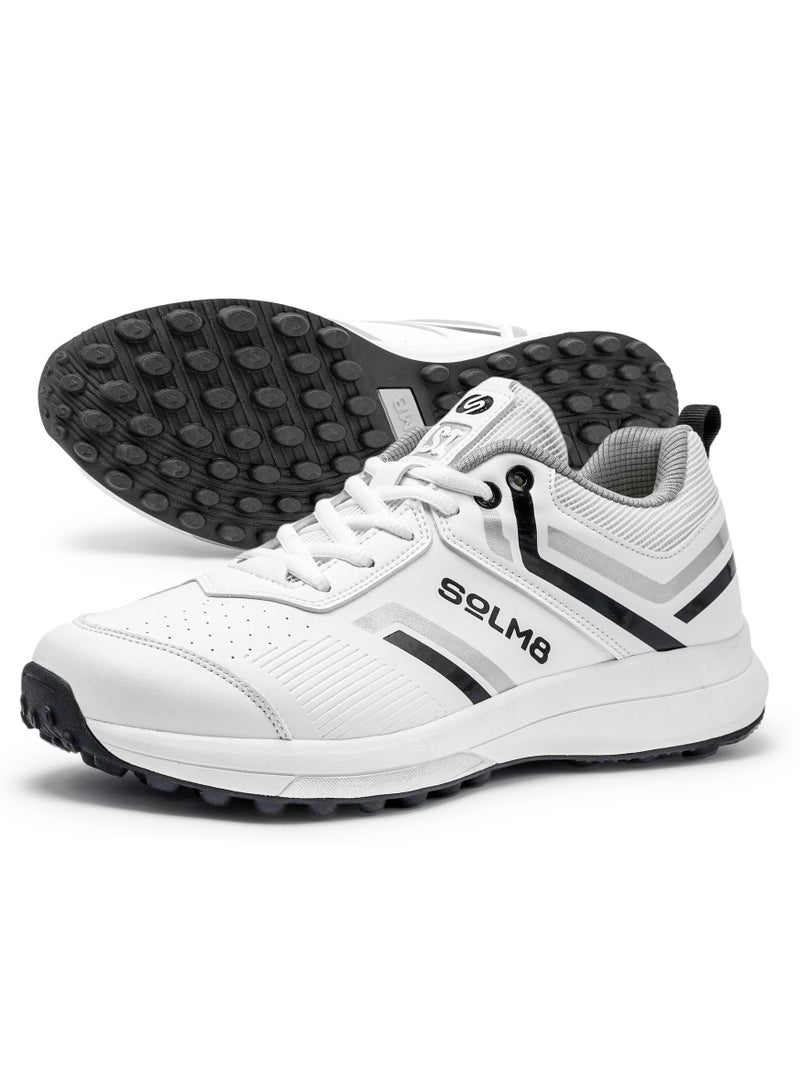 SOLM8 S1 Rubber Spikes - Lightweight Cricket Shoes for Men and Women - Durable Grip, Superior Protection (2025 Edition) - Image 1