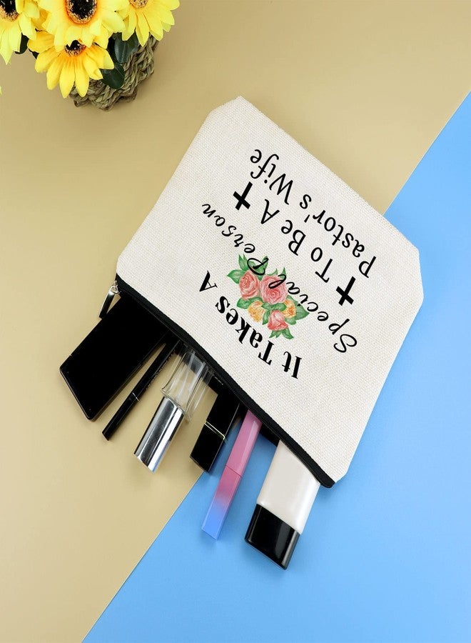 حقيبة مكياج لزوجة القس، هدايا تقديرية للقس، هدية دينية، حقيبة مستحضرات تجميل، هدية عيد ميلاد أو عيد الميلاد لزوجة القس، هدية شكر، حقيبة أدوات تجميل للسفر - Image 4