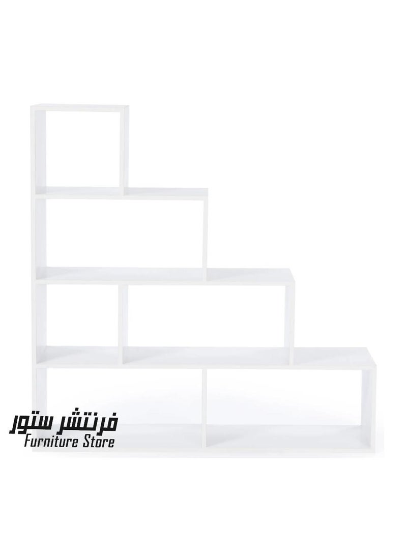 فرنتشر ستور مكتبة مودرن ، ارتفاع 110 سم - عرض 110 سم - عمق 26 سم ، من فرنتشر ستور.  - Image 2