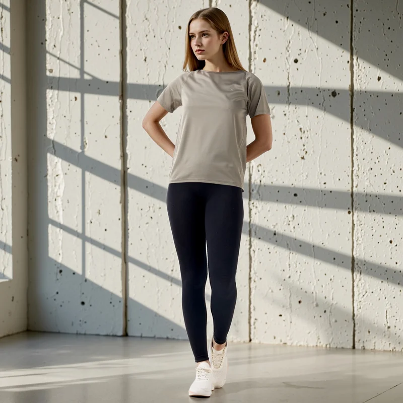 ادوت من سبلاش Regular Fit Crew Neck T-shirt with Short Sleeves