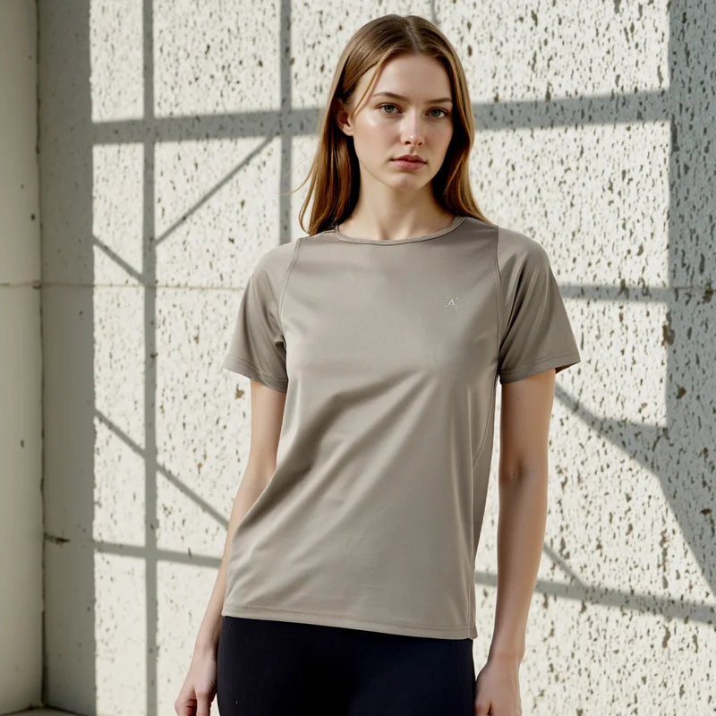 ادوت من سبلاش Regular Fit Crew Neck T-shirt with Short Sleeves