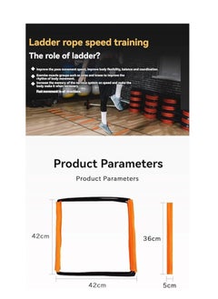 Spaceshoop Agility Ladder, Physical Training,Agility Training Equipment, Soccer Speed Ladder, Football Footwork Ladder, Workout Ladder for Kid Adult, Training Game  - Image 3
