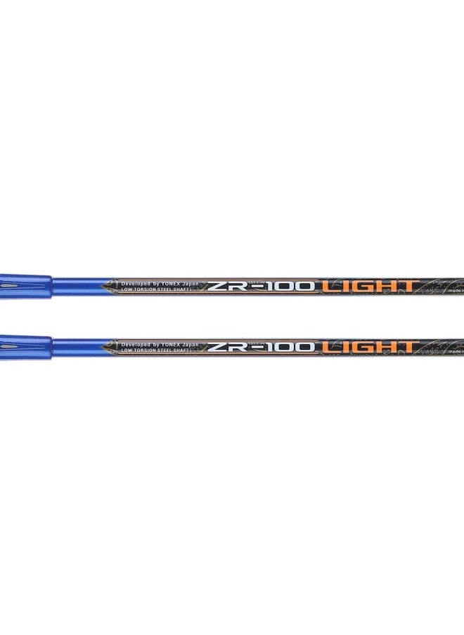 Yonex YONEX ZR 100 Light Aluminum Blend Badminton Racquet with Full Cover (Blue)-Set of 2  - Image 4