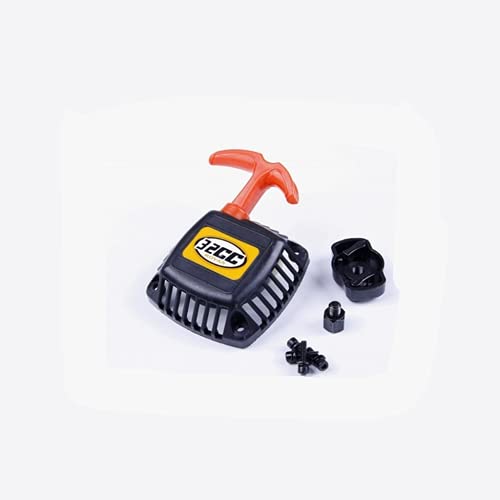 KingVal Replacement EasyStarted Pull Starter No Need Changing Flywheel Compatible with 15 Scale HPI KM Rovan Baja 5B 5T RC Car Red - Image 1