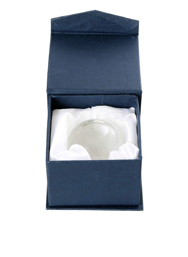 أملونج كريستال كرة كريستال شفافة من أملونج، قطرها 65 مم أو 2.5 بوصة (أكبر من كرة الجولف، وأصغر من كرة البيسبول)، تُستخدم كسدادة لإبريق النبيذ - Image 2