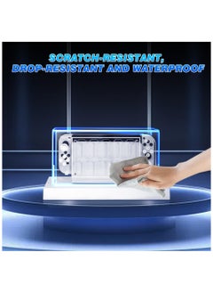 SYOSI Switch Dust Cover, with 16 Colors LED Light Base, Acrylic Clear Display Box, 10 Game Card storage, Switch Game Card Protection, Cool switch oled accessories, switch essentials, Switch card protection  - Image 4