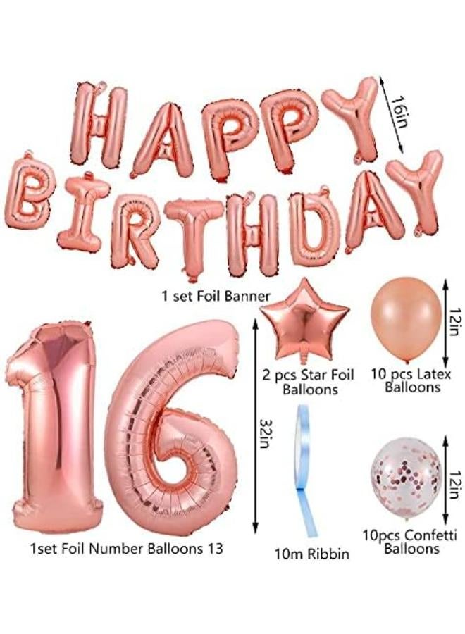 Secret 16th Birthday Balloon Party Decoration - Image 2
