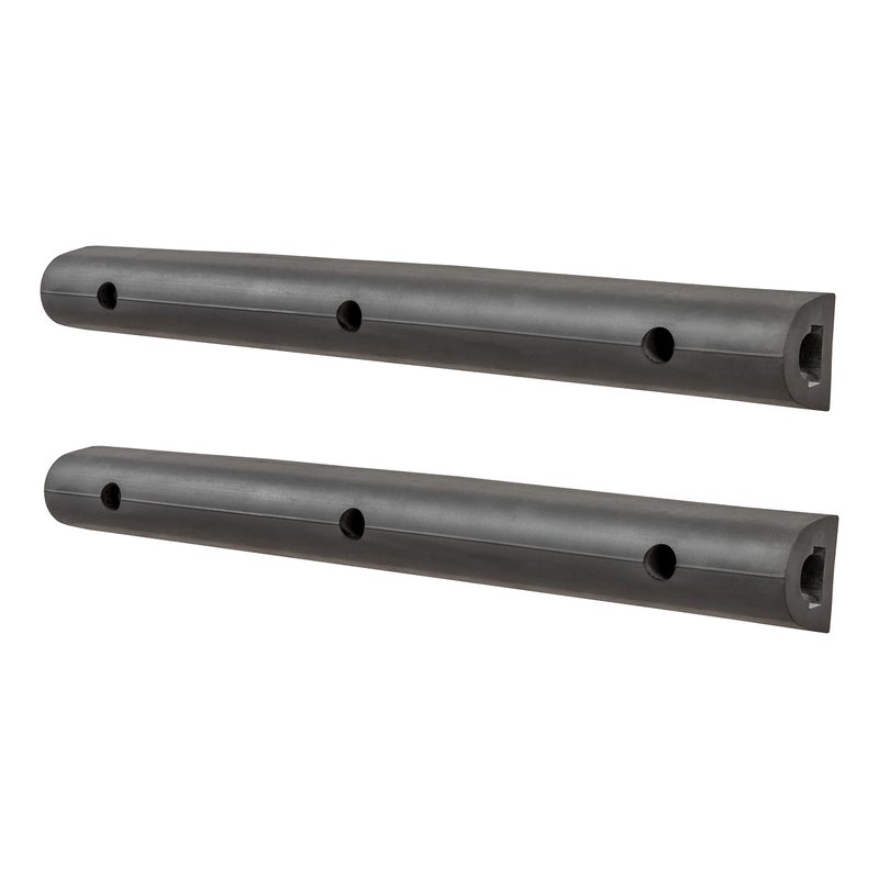 Luverne 20906162 20Inch Universal Rubber Bumper Guard Protector Strips Loading Dock Rear Fender Pad Bump Stop 2Pack