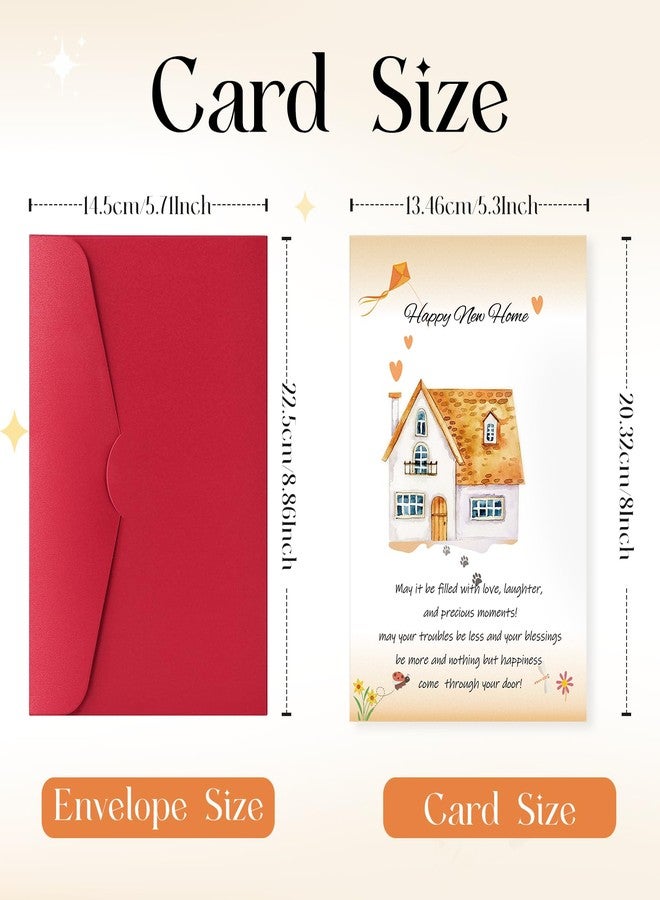Dapsang New Home Card, Congratulations On New House, Housewarming Card Gift for New Homeowners, Happy New Home Greeting Card, Blank Inside with Envelope - Image 2