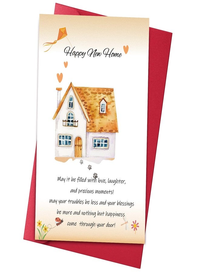 Dapsang New Home Card, Congratulations On New House, Housewarming Card Gift for New Homeowners, Happy New Home Greeting Card, Blank Inside with Envelope - Image 1
