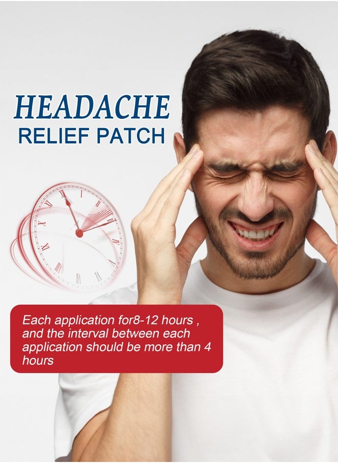 SOUTH MOON Headache Relief Patch Relieve Dizziness Headache Dizziness Body Care Acupoint Patch  - Image 5
