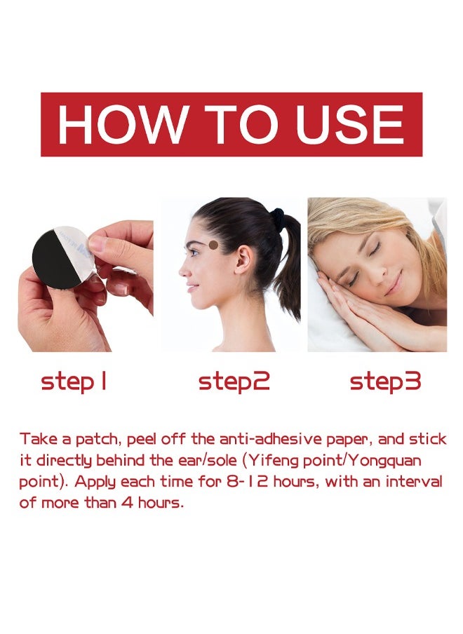 SOUTH MOON Headache Relief Patch Relieve Dizziness Headache Dizziness Body Care Acupoint Patch  - Image 3