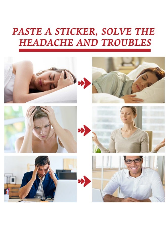 SOUTH MOON - Headache Relief Patch Relieve Dizziness Headache Dizziness Body Care Acupoint Patch - Image 1