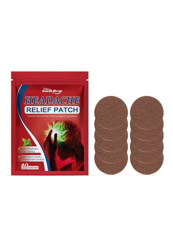 SOUTH MOON Headache Relief Patch Relieve Dizziness Headache Dizziness Body Care Acupoint Patch  - Image 2