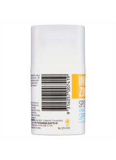 Invisible Zinc 4hour Water Resistant SPF50+ UVA-UVB 50ml by Ganehill  - Image 2