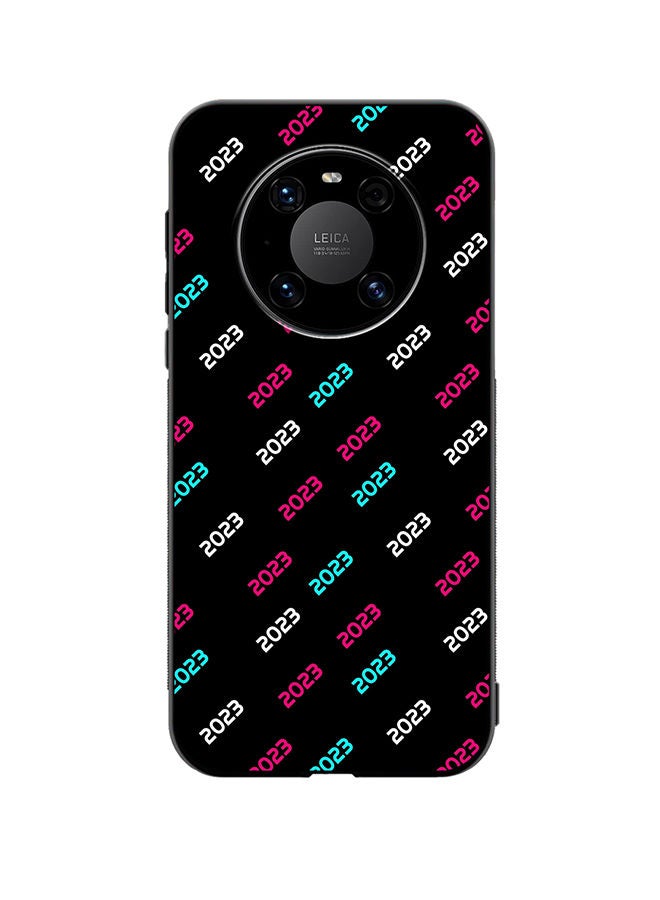 VR CREATIVE Protective Case Cover For Huawei Mate 40 Creative Concept Of 2023 Happy New Year Design Multicolour - Image 1