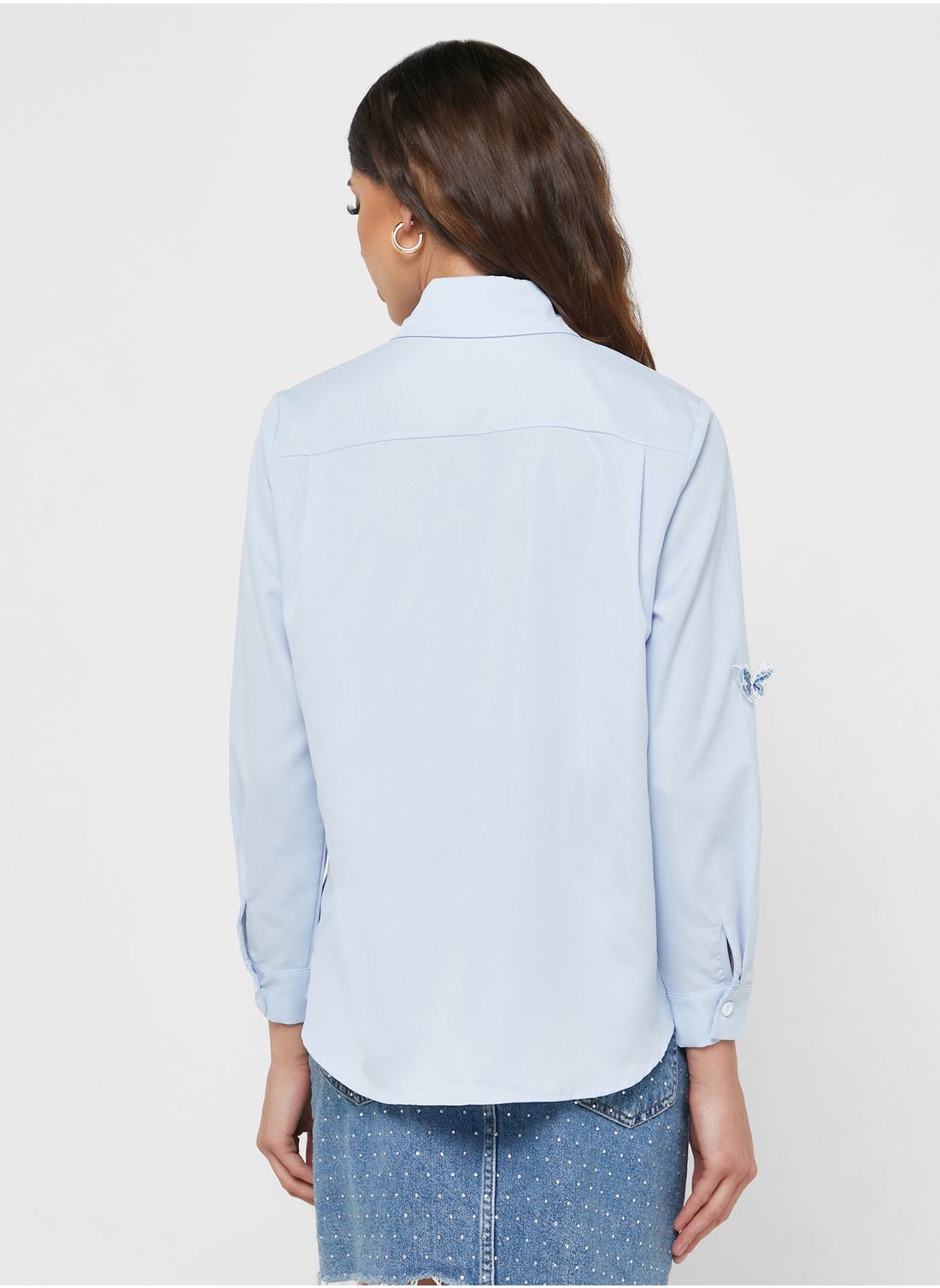 Embroidery Butterfly Shirt - https://f.nooncdn.com/p/pzsku/ZF9384CB4E0E3E313C728Z/45/_/1708345119/e85d6e80-0609-44e4-820e-497196f23ed9.jpg?format=jpg&width=original