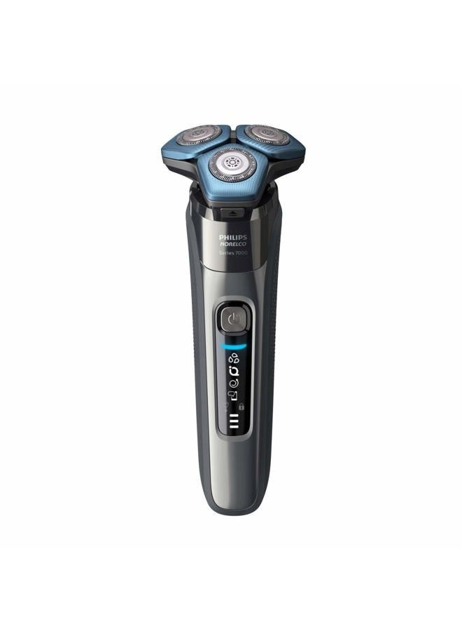 Norelco Philips Norelco Shaver 7100, Rechargeable Wet & Dry Electric Shaver with SenseIQ Technology and Pop-up Trimmer for Male S7788/82 - Image 1