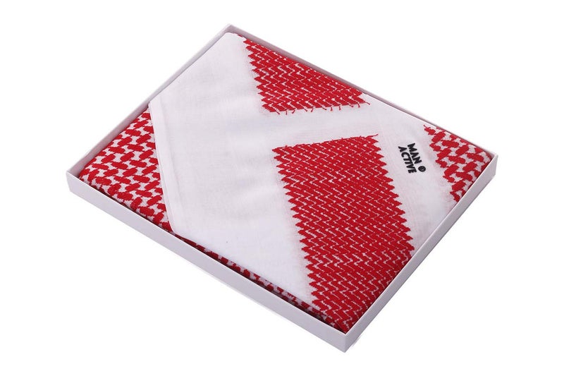 Active Man Modern Red Shemagh - Image 1