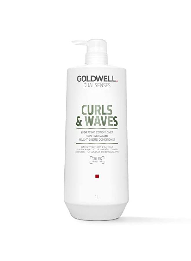 Goldwell Dualsenses Curls & Waves Hydrating Conditioner 1L - Image 2