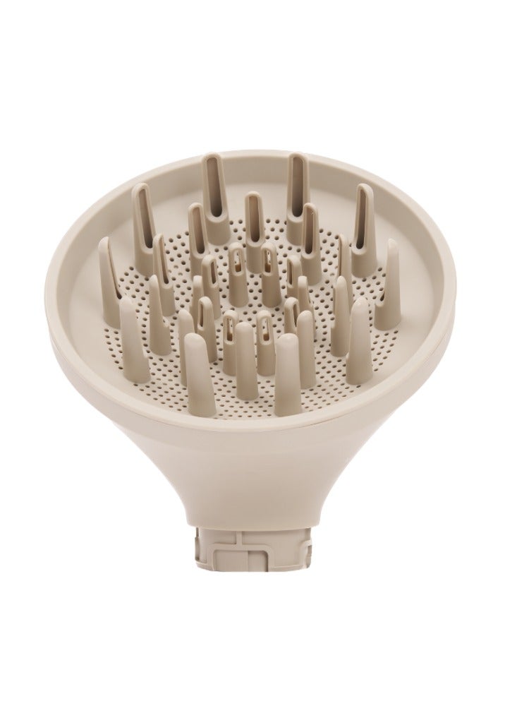 Clara Multi Styler Hair Diffuser Attachment – Anti-Frizz Curl Diffuser for Volume, Natural Waves & Fast Drying silver - Image 1