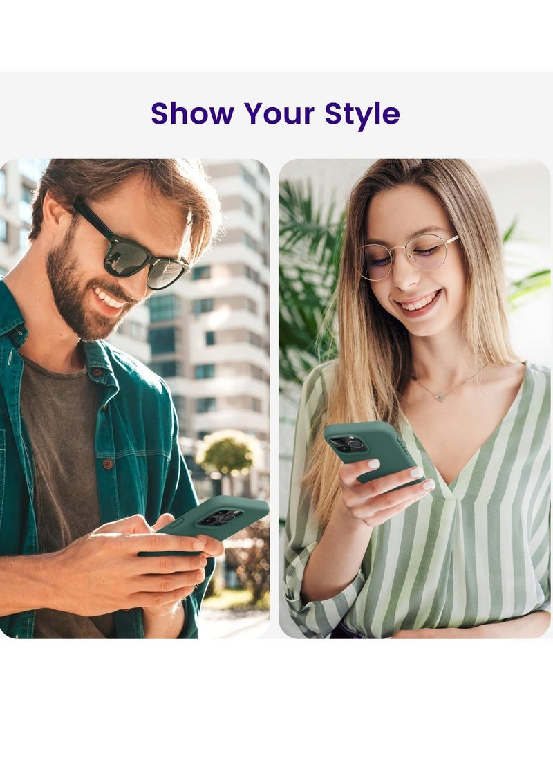 JAJEEK "iPhone 16 Pro Max Slim Fit Green TPU Case – Soft, Flexible Silicone Back Cover for Sleek Protection" - Image 5