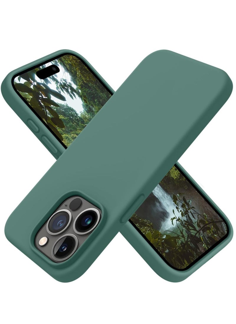 JAJEEK "iPhone 16 Pro Max Slim Fit Green TPU Case – Soft, Flexible Silicone Back Cover for Sleek Protection" - Image 4