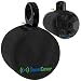 SoundCover Black 600D Marine Wake Tower Speaker Covers  Large H 14  W 14  D 128  WeatherResistant Covers for Marine  ATV Speakers - Image 2