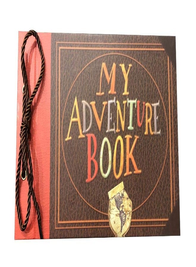 LINKEDWIN My Adventure Book Scrapbook, DIY Up Scrapbook, Kids Adventure Photo Album, 80 Pages, 11.6 x 7.5 inches - Image 1