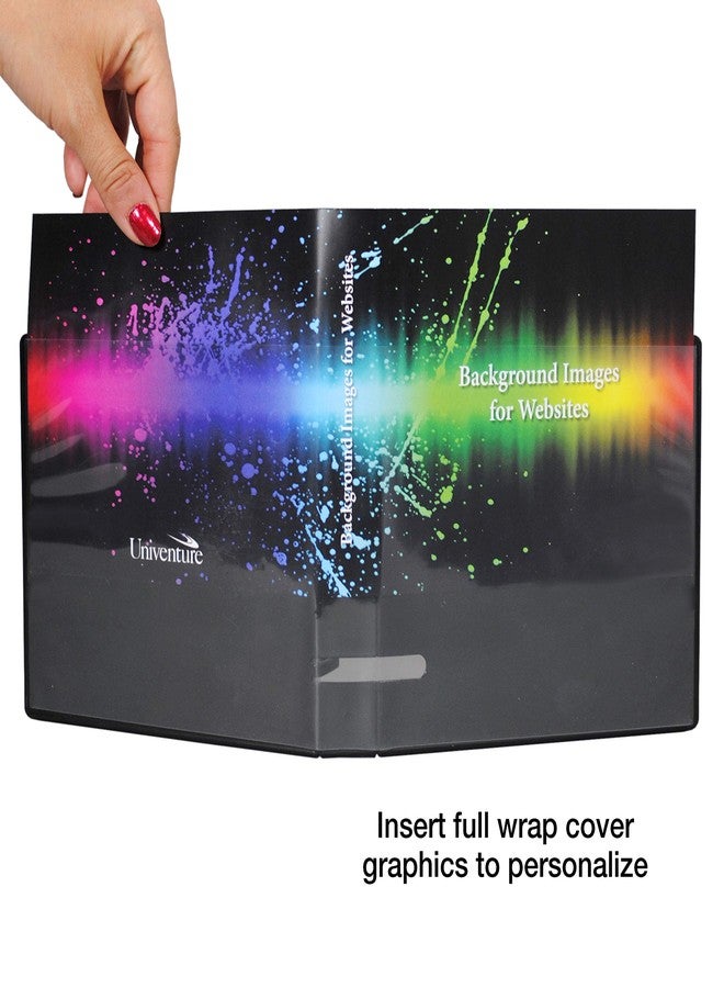 UniKeep Disc 10 CD/DVD Wallet with 10 Pages - Pack of 3 - Image 3