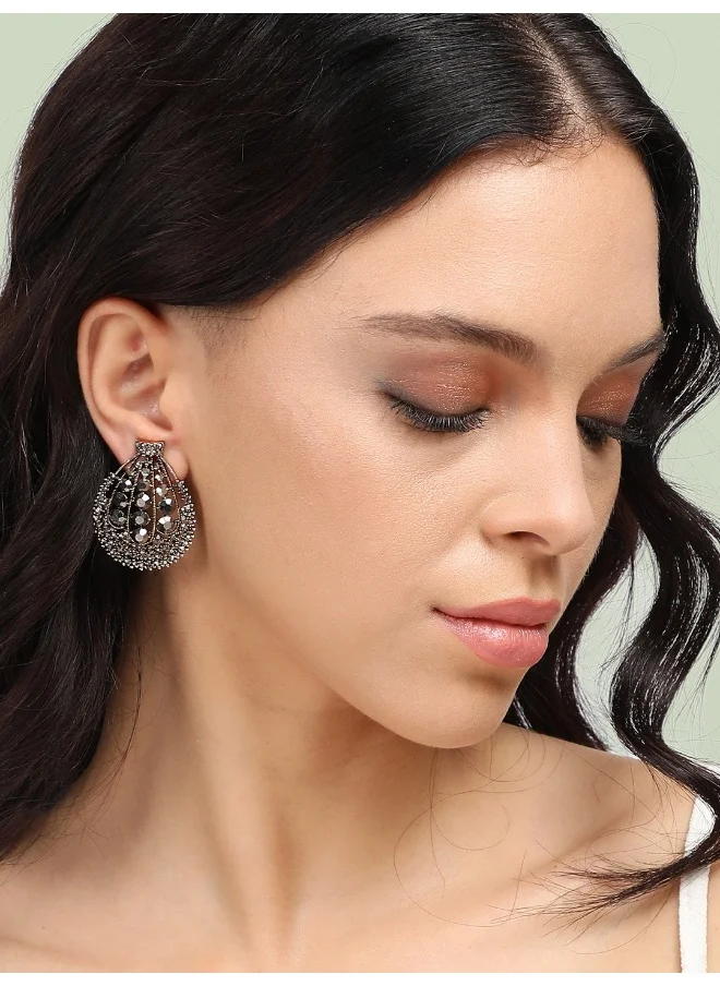 SOHI Pack Of Intricate Stud Earrings