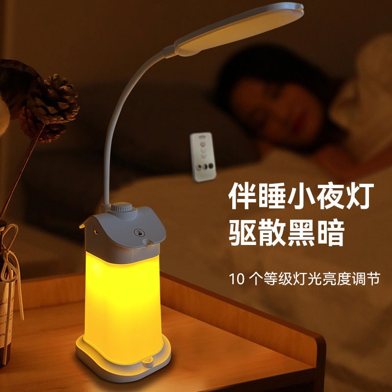 Rechargeable Lamp 2000mAh Battery 10 Hours Runtime Dual-Color Adjustable Color Temperature - 160 Lumens High Brightness Portable LED Light for Home Decor Camping Emergency - Image 2