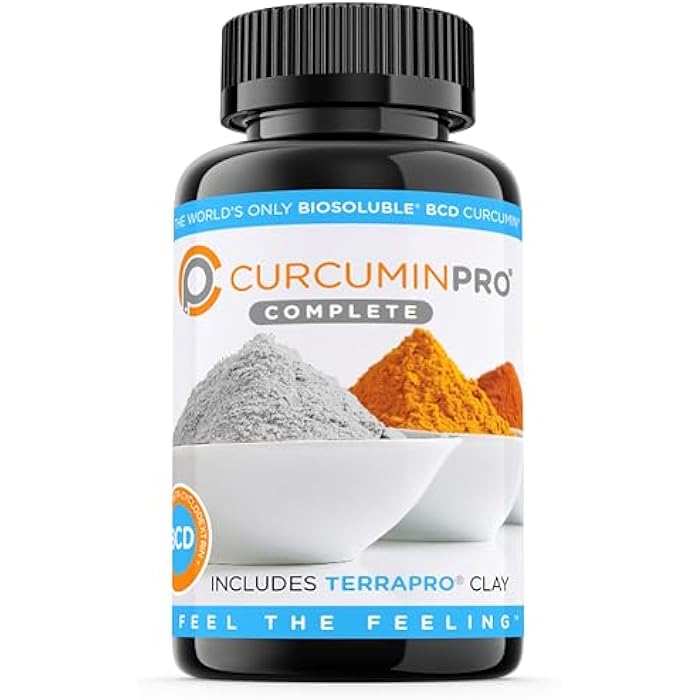 curcuminpro Detox Capsules | Organic Turmeric Supplement with BioSoluble BCD & Natural Bentonite Clay | High Absorption Vegan Curcumin Blend for Gut and Heart Wellness | 60 Count - Image 4