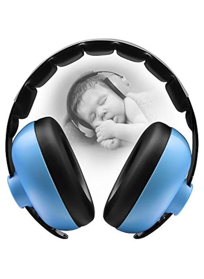 Gonice Baby Ear Protection Noise Cancelling Headphones for Babies for 3 Months to 3 Years (Blue)  - Image 1
