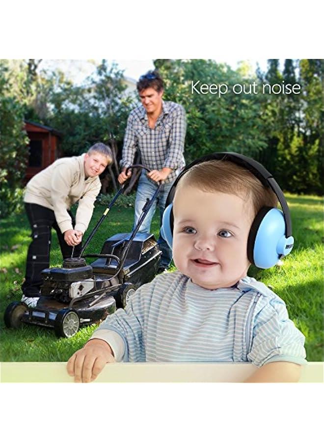 Gonice Baby Ear Protection Noise Cancelling Headphones for Babies for 3 Months to 3 Years (Blue)  - Image 3