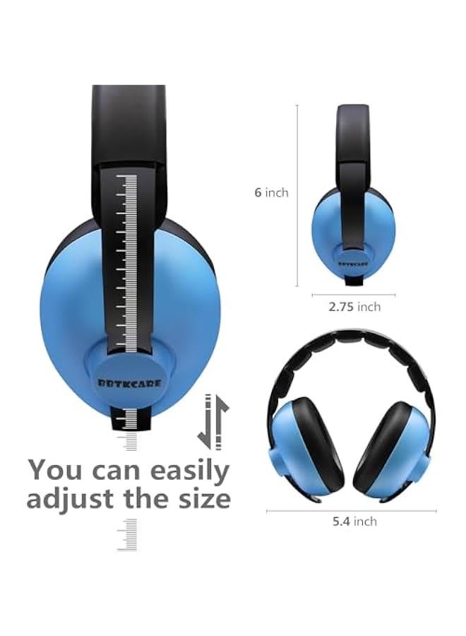 Gonice Baby Ear Protection Noise Cancelling Headphones for Babies for 3 Months to 3 Years (Blue)  - Image 2