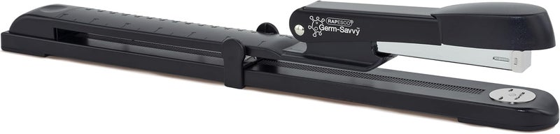 RAPESCO A590FBA3 Marlin Long Arm Stapler, Black - Image 1