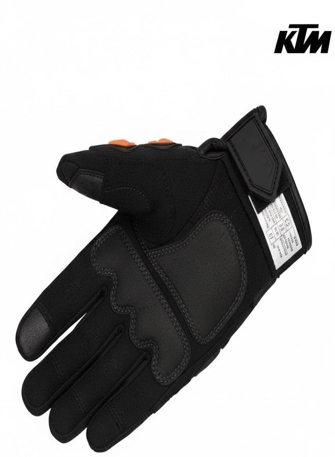 Rotation KTM Bike Riding Gloves for Men & Women, Full-Finger, Breathable & Protective Gloves for Biking, Trekking & Outdoor Activities (Free Size) - Image 5