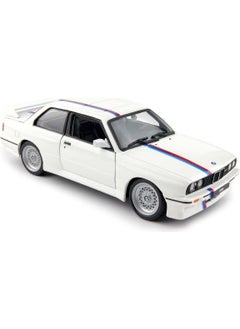 Bburago بي إم دبليو M3 (E30) 1988 أحمر - نموذج سيارة مصنوعة من الصب بميزان 1:24  - Image 5