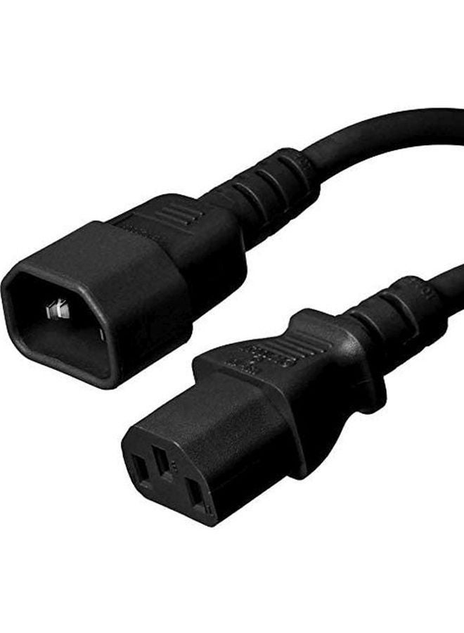 NIBEMINENT UPS Male To Female Extension Cable Black - Image 1