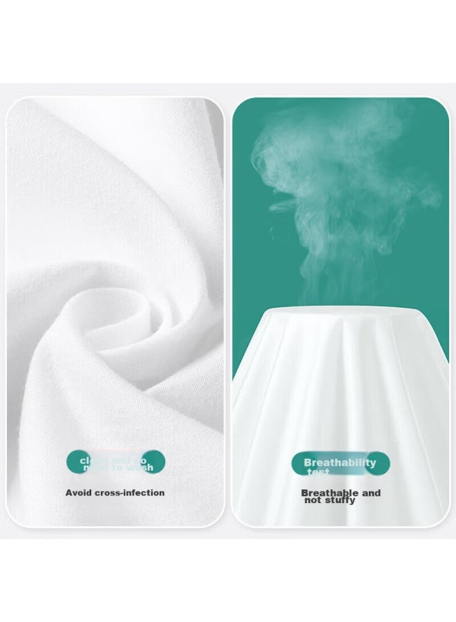 JAJALIN Jajalin Disposable Four-piece Bedding Set Including Bed Sheet, Duvet Cover, Pillowcases, Travel Hygiene Sleeping Bag, Hotel Bedding - Image 2