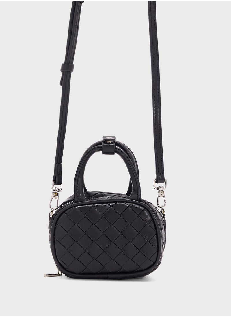 Ginger Woven Crossbody Bag  - Image 1